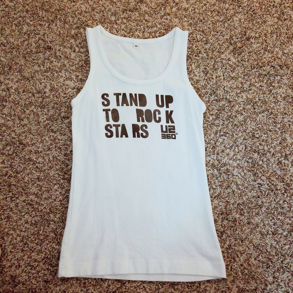 U2 360° Concert tour shirt Tank Top Rock